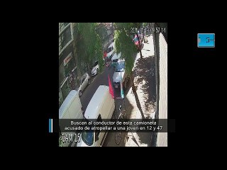 Buscan al conductor de esta camioneta  acusado de atropellar a una joven en 12 y 47