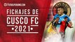 Fichajes 2021 de Cusco FC para afrontar la Liga 1