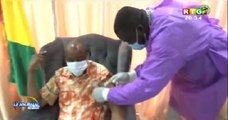 Conakry : le président Alpha Condé s'est fait vacciner contre la Covid-19