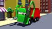 Carl le Camion Transformer et le Camion Poubelle à Car City | Dessin animé pour enfants