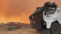 Evacúan a 25.000 personas por incendio forestal en el centro de Chile