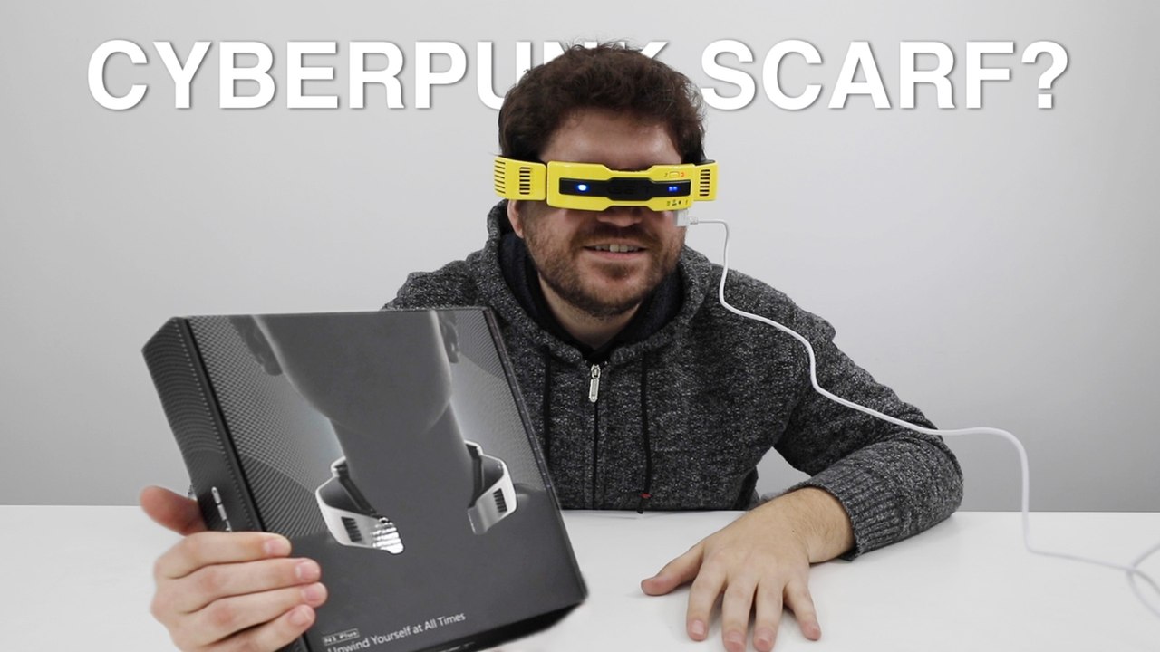 Electronic scarf from the future? Does this really work in the winter?