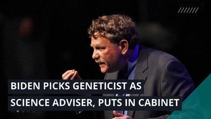 Biden picks geneticist as science adviser, puts in Cabinet, and other top stories in politics from January 16, 2021.
