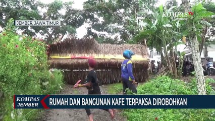Warga Bersitegang saat Eksekusi Tanah dan Bangunan Kafe Rumah