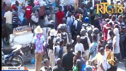 Manifestasyon opozisyon an jounen 15 janvye 2021 an