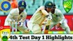 India Vs Australia 4th Test Day 1 Highlights 2021 | Ind Vs Aus 4th Test 2021 Highlights