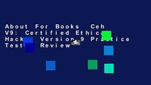 About For Books  Ceh V9: Certified Ethical Hacker Version 9 Practice Tests  Review
