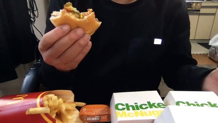 グランビッグマック・ポテトL・ナゲット2箱mov