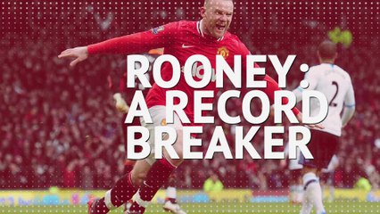 Скачать видео: Wayne Rooney - a record-breaking career