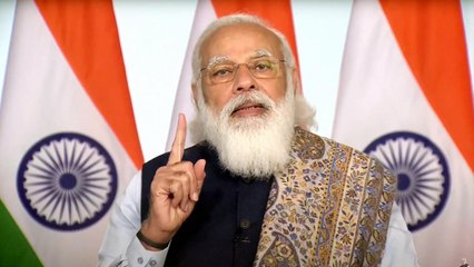 प्रधानमंत्री Narendra Modi ने रिमोट का बटन दबा कर किया दुनिया के सबसे बड़े अभियान की शुरुआत