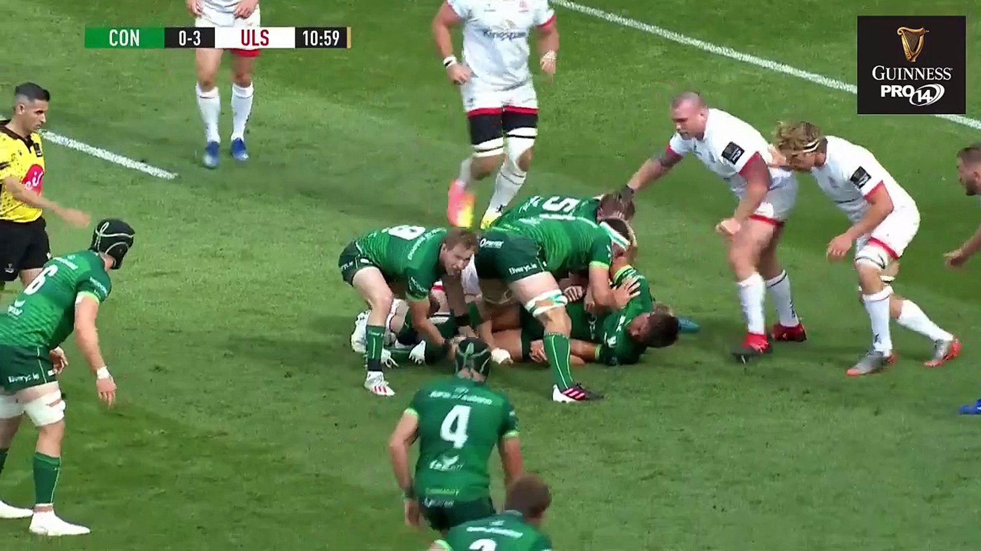 Connacht V Ulster Guinness Pro14 Highlights Video Dailymotion