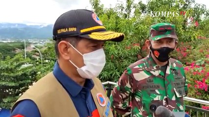 Doni Monardo Tinjau Langsung Lokasi Gempa Mamuju