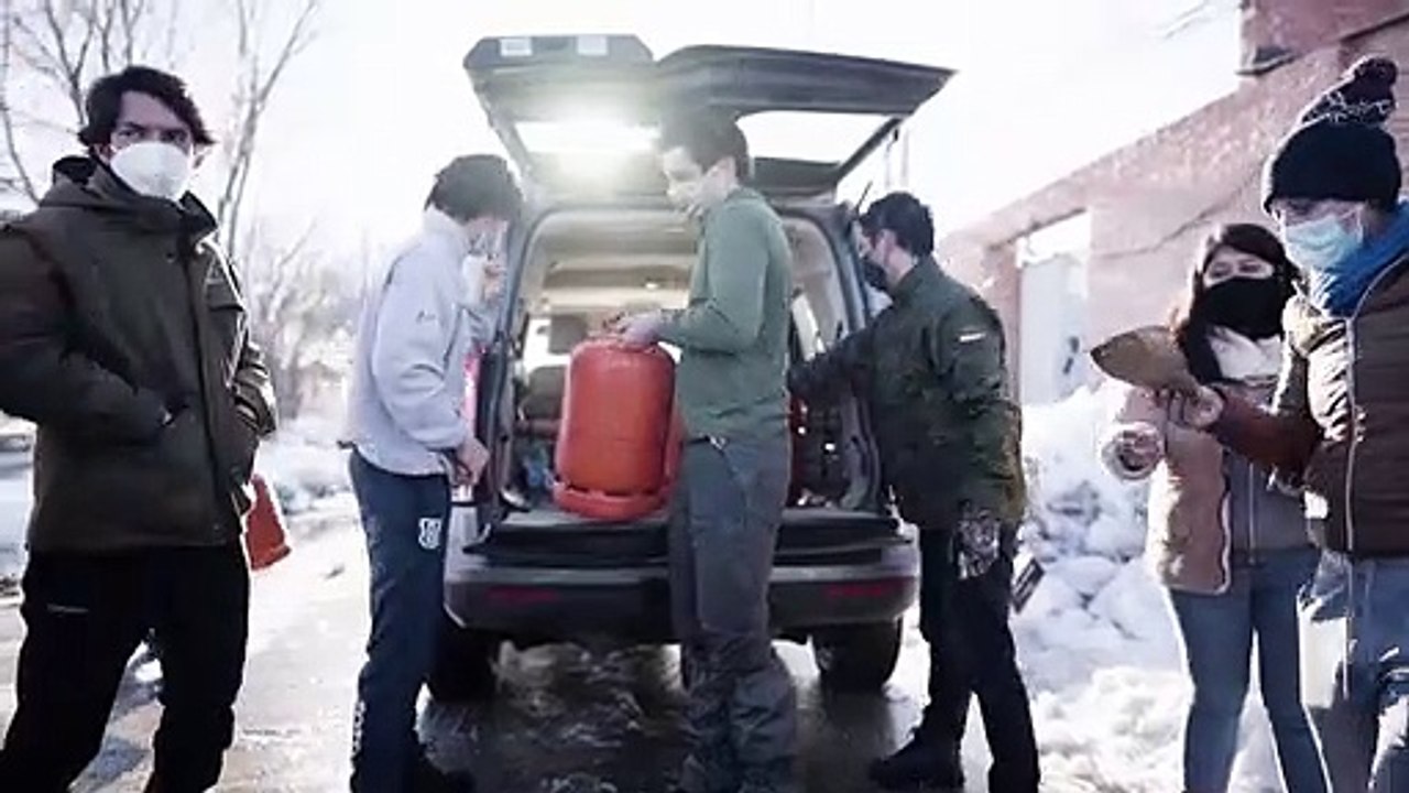 Ohne Strom bei Minusgraden: Armenviertel in Madrid in großer Not