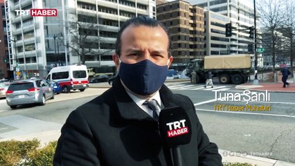 Washington'da asker sokakta: Silahlı grupların eylem yapacağı iddiası var
