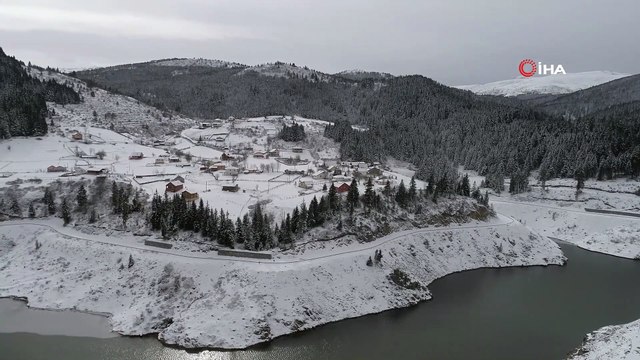 Karadeniz Yaylalarında Mest Eden Kar Manzaraları