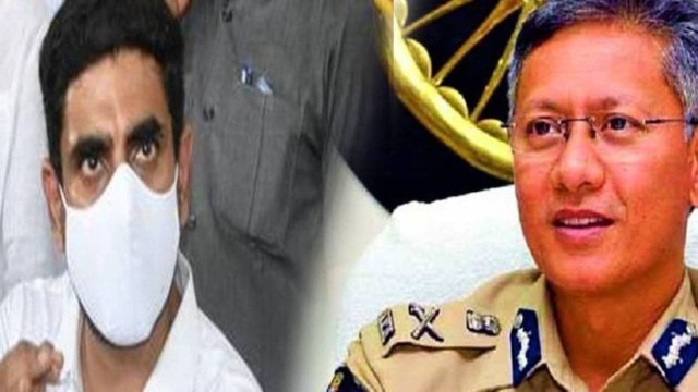 TDP Leader Nara Lokesh Targets AP DGP Gowtham Sawang In Temples ఎటాక్ Case