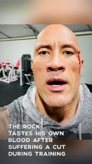 Dwayne The Rock  Johnson Tastes his own Blood  Phil Heath