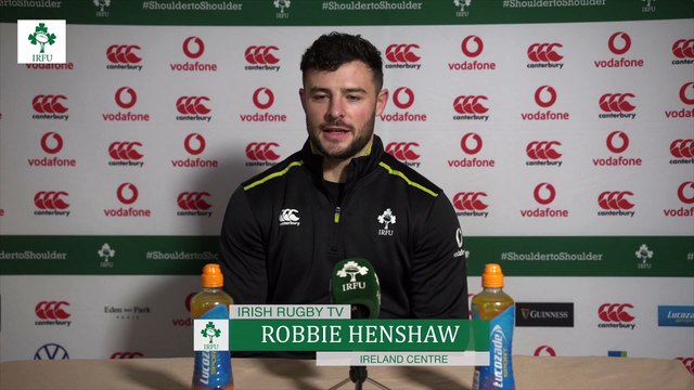 Robbie Henshaw Press Conference