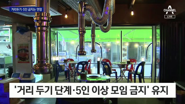 거리두기 2주 연장…헬스장·카페 풀렸지만 ‘핀셋 방역’