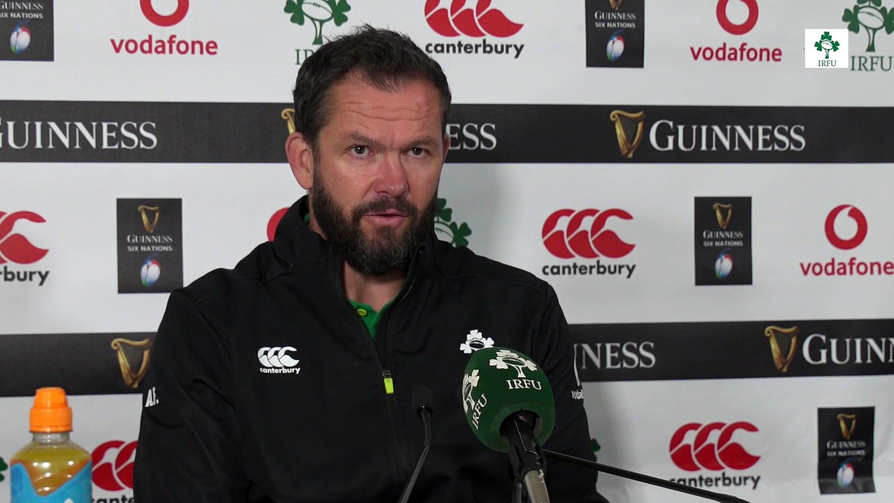 Andy Farrell Press Conference