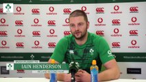 Iain Henderson Press Conference
