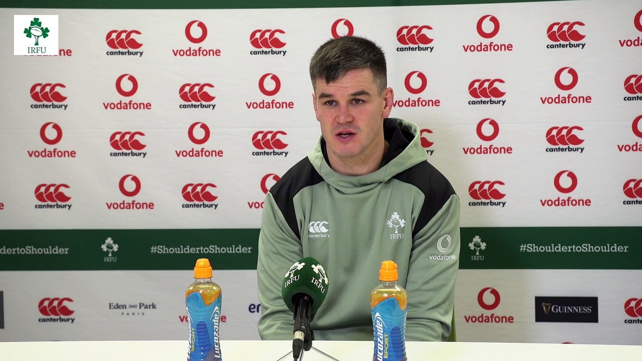 Johnny Sexton Press Conference