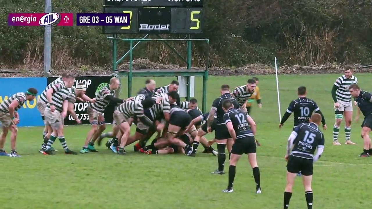 Energia All-Ireland League Highlights: Greystones v Wanderers