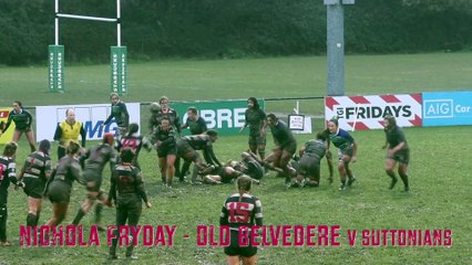 February 2020: Energia Women's All-Ireland League Try Of The Month Winner - Nichola Fryday