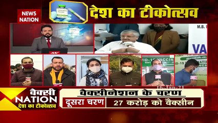 Ashwini Choubey targets congress for raising questions on vaccine