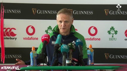Joe Schmidt Press Conference