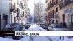 شاهد: إسبانيا تكافح للتخلص من آثار الثلوج والجليد بعد أسبوع على العاصفة الثلجية