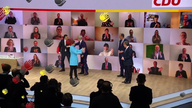 Armin Laschet a CDU elnöke, Angela Merkel utódja