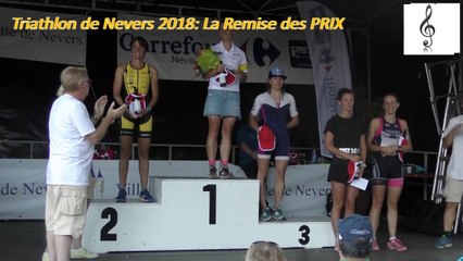 Triathlon de Nevers 2018 : Remise des prix de l'épreuve Magny Cours