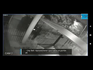 City Bell: Aprovecharon que había un portón sin llave y se robaron una moto recién comprada