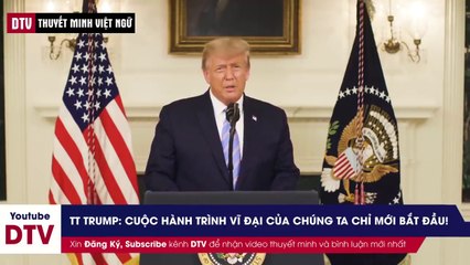 TT Trump ra tuyên bố với người ủng hộ: "CUỘC CHIẾN VĨ ĐẠI CHỈ MỚI BẮT ĐẦU"