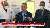 Cumhurbaşkanı Yardımcısı Oktay da aşı oldu