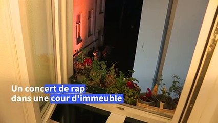 Coronavirus: du rap dans les cours d'immeuble pour divertir les Berlinois confinés