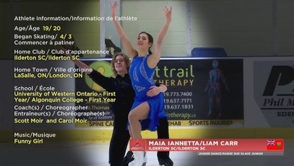 2021 Skate Canada ChallengeL Junior Rhythm Dance