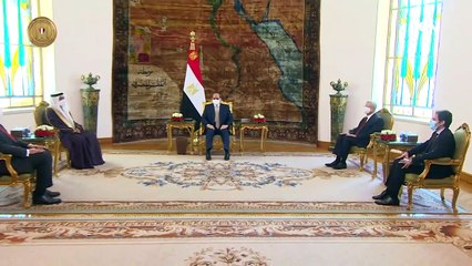 الرئيس يستقبل رئيس البرلمان العربي ويوجه بإنشاء مدينة متكاملة لصناعة وتجارة الذهب