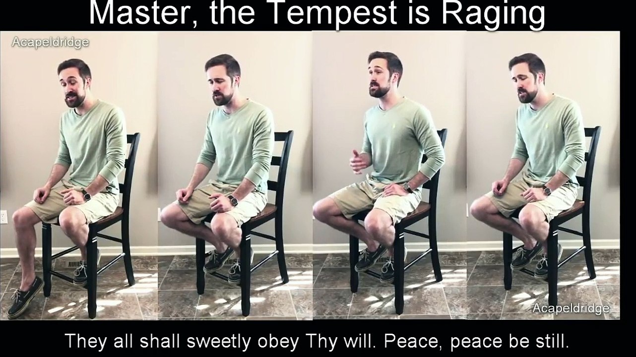 Master, the Tempest is Raging
