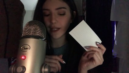ASMR Paper Ripping and Tearing Sounds