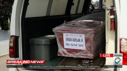 Jenazah Korban Sriwijaya Air Ihsan Adlan Hakim Diserahkan kepada Keluarga