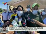 Ministerio de Agricultura Urbana impulsa ciudades comunales productivas en el edo. Sucre
