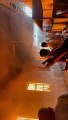 हैण्डीक्राफ्ट फैक्ट्री में भीषण आग, लकड़ी का सामान राख