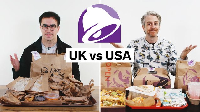 Every difference between UK and US Taco Bell including portion sizes, calories, and exclusive items
