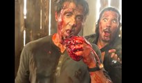 Sylvester Stallone eats a human heart - RAMBO 5 Behind the scenes