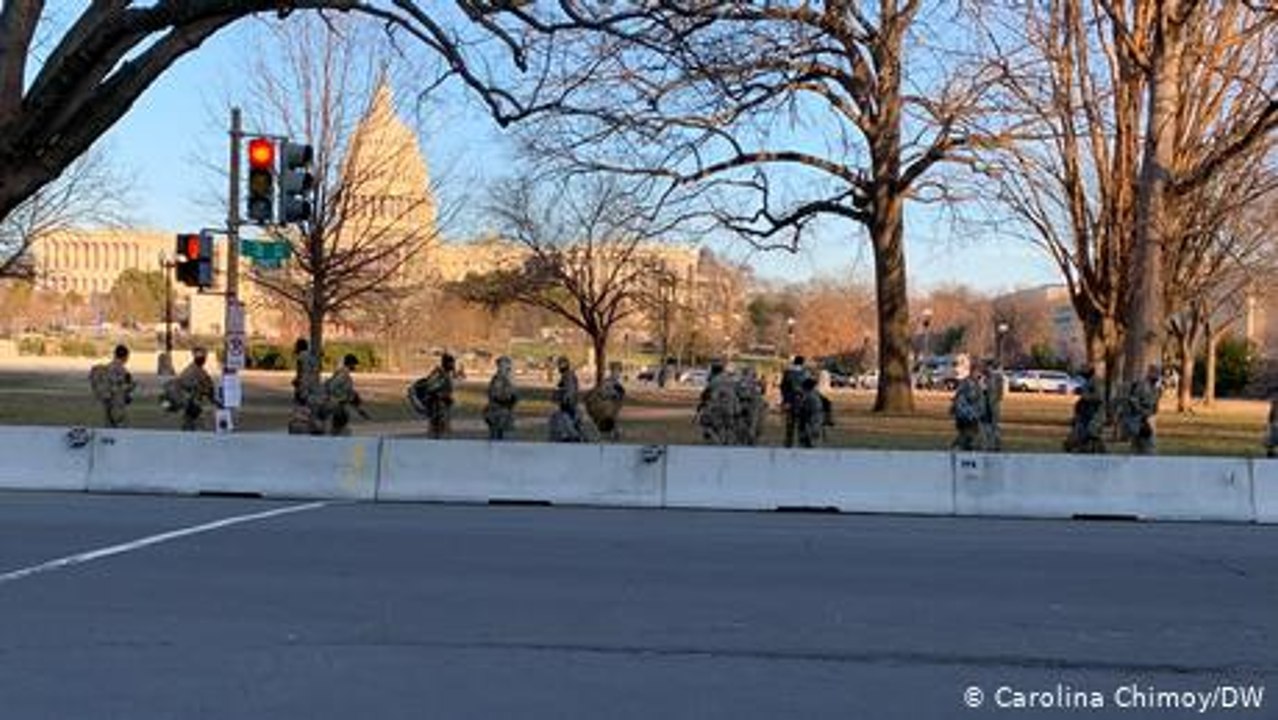 Washington rüstet sich für Amtseinführung Bidens