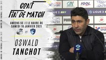 Conférence d'après match ASC - Le Havre : Oswald Tanchot