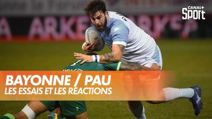 Les essais et les réactions après Bayonne / Pau