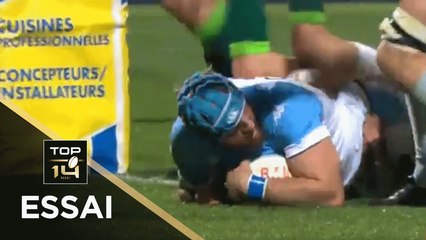 TOP 14 - Essai de Jean MONRIBOT (AB) - Bayonne - Pau - J13 - Saison 2020/2021